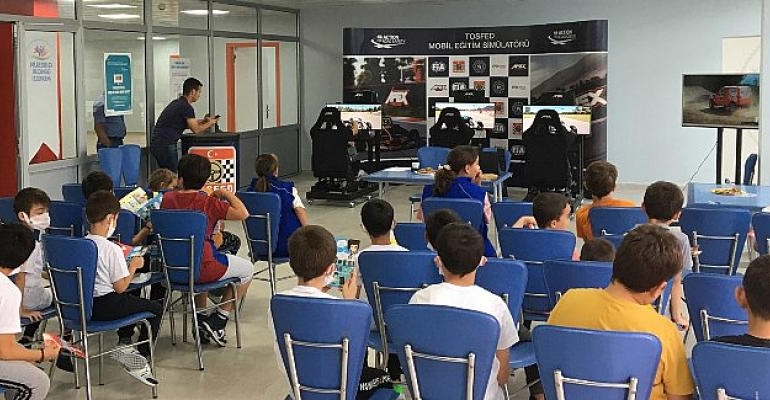 Mobil Eğitim Simülatörü Karadeniz’de