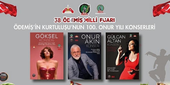 Ödemiş’in kurtuluşunun 100. Onur Yılı için görkemli kutlamalar