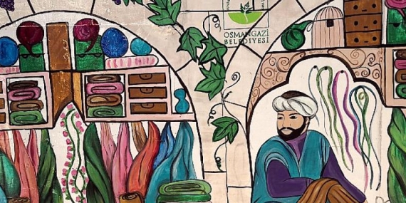 Osmangazi’de Sokaklar Sanatla Renkleniyor