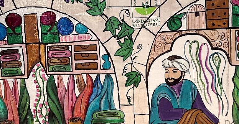 Osmangazi’de Sokaklar Sanatla Renkleniyor