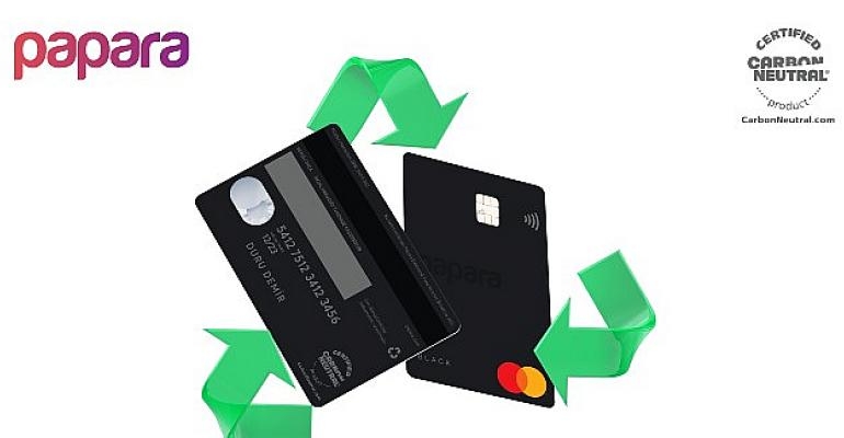 Papara Black Card’lar şimdi çevreci