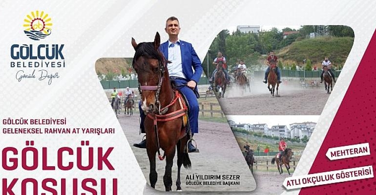 Rahvan At Yarışı ve Oklu Atçılık Gösterisi Heyecanı Gölcük’te