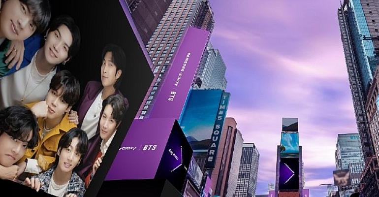 Samsung, yeni ürünlerin gelişini Dünyaca ünlü K- pop grubu BTS iş birliğiyle kutluyor!