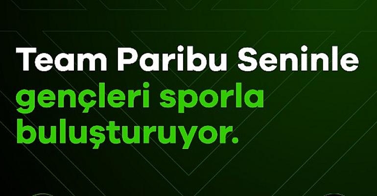 Team Paribu Seninle projesi gençlerin spor malzemesi ihtiyaçlarını karşılıyor