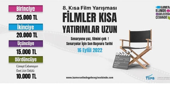 TSPB’nin gelenekselleşen ‘Kısa Film Yarışması’na başvuru için son bir ay