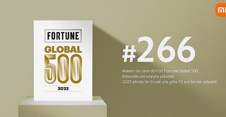 Xiaomi, Fortune Global 500 Listesindeki Yükselişini Sürdürüyor