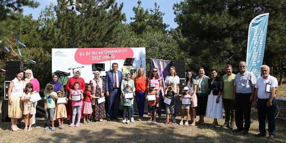 Yazı kütüphanede geçirenler şenlikte buluştu