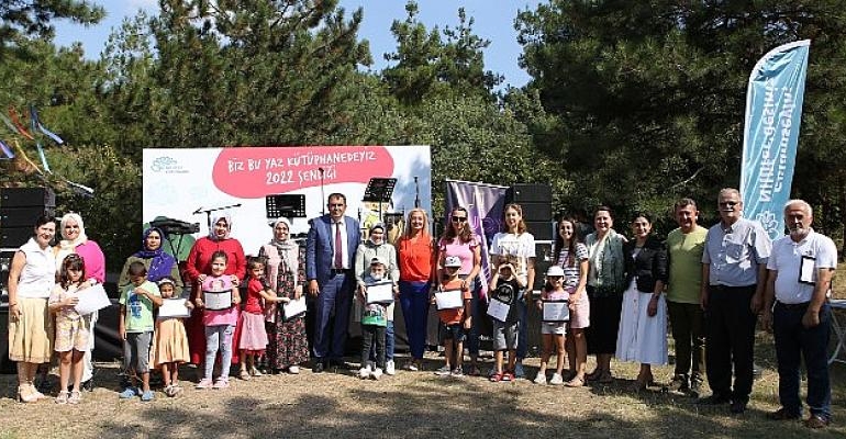 Yazı kütüphanede geçirenler şenlikte buluştu