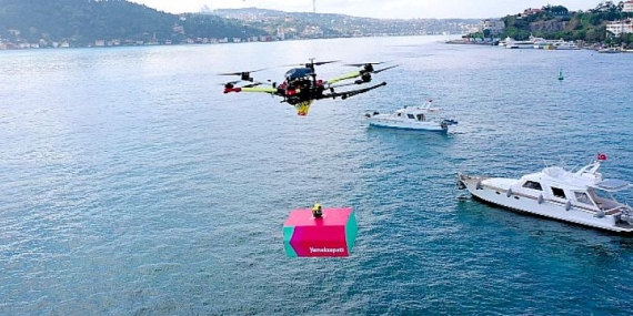 Yemeksepeti, Drone’la İlk Yemek Teslimatını Başarıyla Gerçekleştirdi