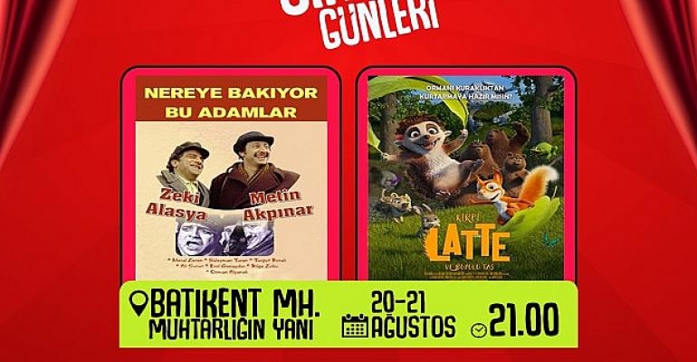 Yenişehir Belediyesi açık hava sinemasını mahallelere taşıyor