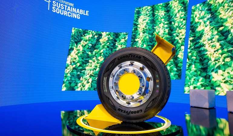 Goodyear, %63’ü sürdürülebilir malzemeden üretilmiş konsept lastiğini görücüye çıkardı