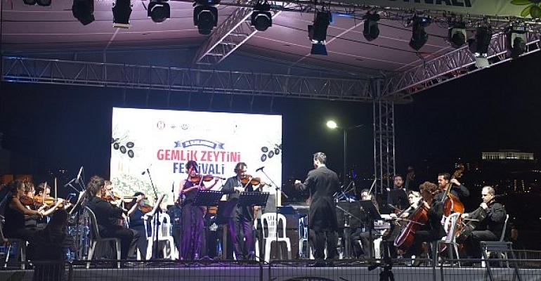 29. Uluslararası Gemlik Zeytini Festivali bütün coşkusu ile başladı