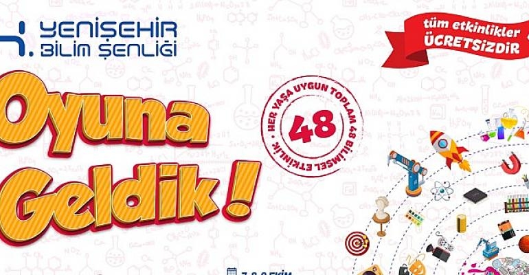 4. Yenişehir Bilim Şenliği için geri sayım başladı