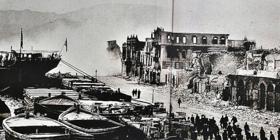 Büyük İzmir Yangını 1922 fotoğraf sergisi açıldı