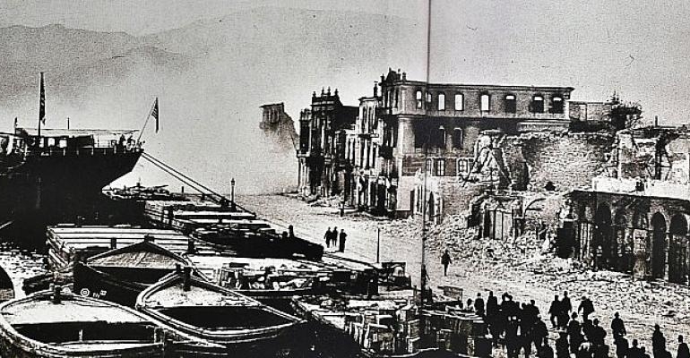 Büyük İzmir Yangını 1922 fotoğraf sergisi açıldı