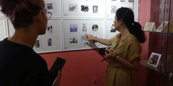 EÜ Kâğıt ve Kitap Sanatları Müzesi farklı kültürlerden sanat eserlerini sergiliyor