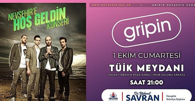 Gripin Konseri Cumartesi Akşamı Saat 21.00’da