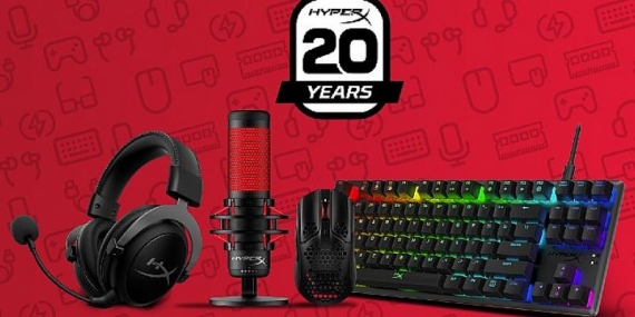 HyperX Oyun Dünyasındaki 20. Yılını Kutluyor
