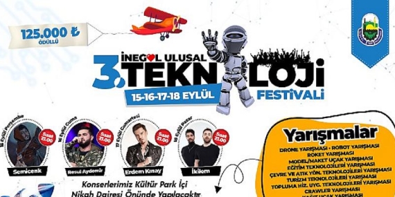İnegöl’de Festival Haftası: 2 Festival Birden Başlıyor
