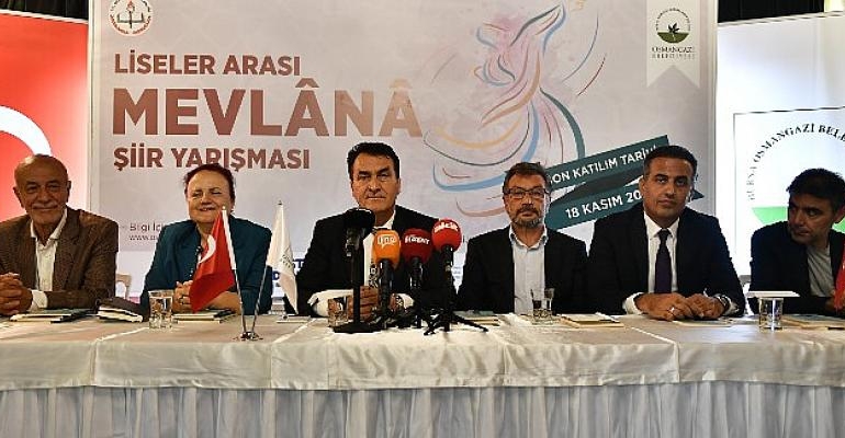 Liselerarası Mevlana Şiir Yarışması’nda 12’nci Yıl