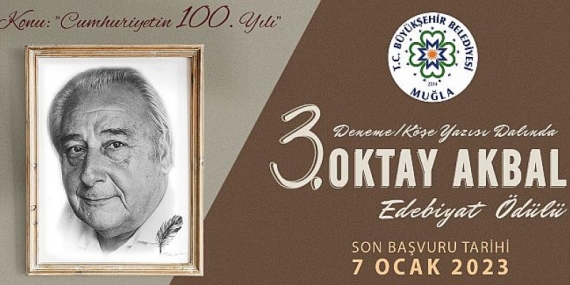 Oktay Akbal Edebiyat Ödülü başvuruları başladı