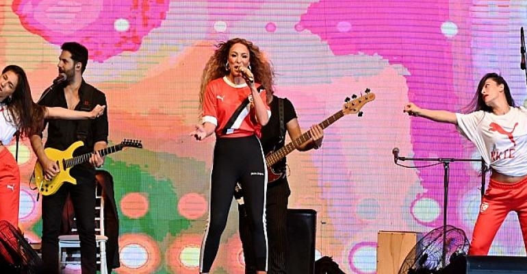 PUMA’nın KKTC Milli Futbol Takımı Forma Lansmanı Gecesinde Ziynet Sali Rüzgarı Esti!