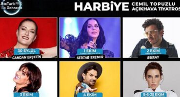 Sonbahar akşamları Harbiye Açıkhava konserleriyle ısınıyor