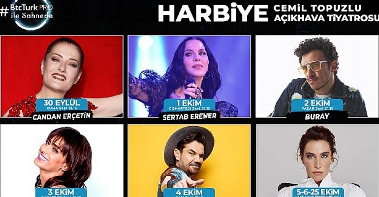 Sonbahar akşamları Harbiye Açıkhava konserleriyle ısınıyor