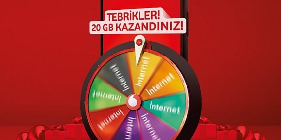 Vodafone Hediye Çarkı’ndan  10 Milyonluk Rekor