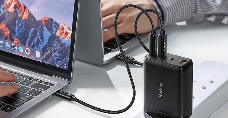 Yüksek hızlı şarj adaptörleri 100 kat daha çevreci