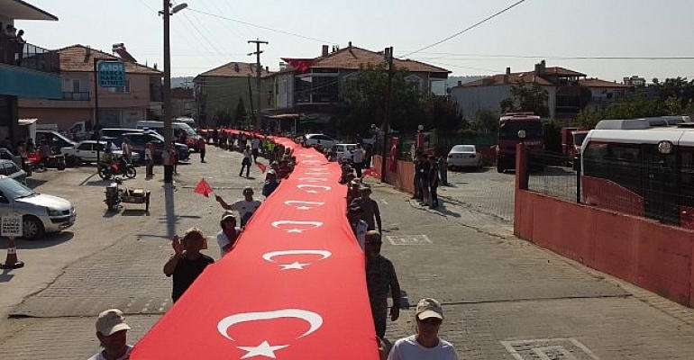 Zafer Kafilesi Alaşehir’de coşkuyla karşılandı