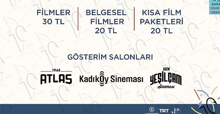 10. Boğaziçi Film Festivali  Biletleri Satışta