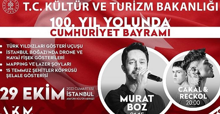 100. Yıl Yolunda Cumhuriyet Bayramı Coşkusu Doruğa Ulaşacak