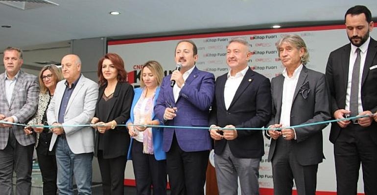 7. CNR Mersin Kitap Fuarı açılışı