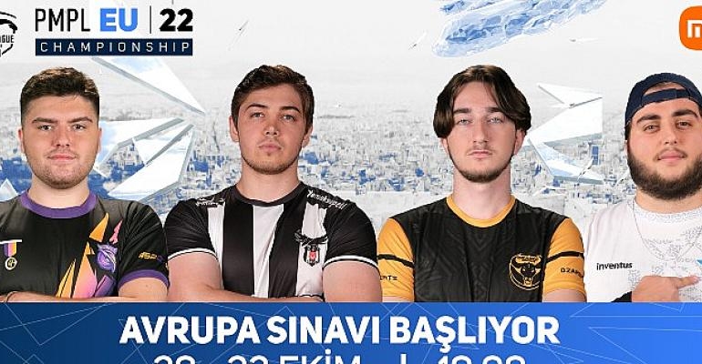 8 Türk takımının katıldığı 2.8 Milyon TL ödüllü PMPL Avrupa Şampiyonası başlıyor