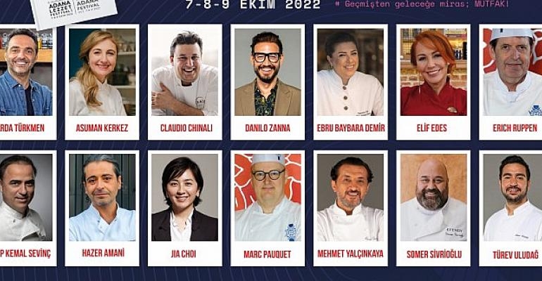 Adana Lezzet Festivali’nde Yıldızlar Geçidi
