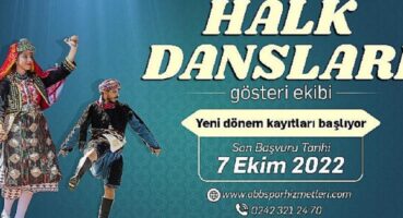 Antalya Büyükşehir Halk Dansları Gösteri Ekibi için yeni dönem başvuruları başladı