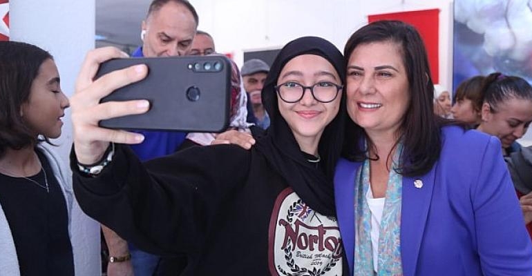 Aydın Büyükşehir Belediye Başkanı Özlem Çerçioğlu 29 Ekim Sergisinin Açılışını Yaptı