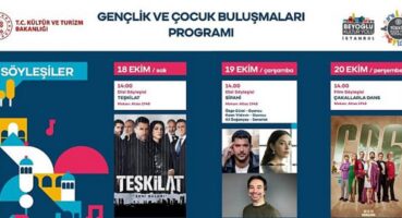 Beyoğlu Kültür Yolu Festivali Kapsamında Gerçekleştirilen  Gençlik ve Çocuk Buluşmaları  Söyleşilerle Devam Ediyor