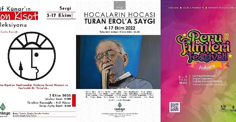 Çankaya’da sanat ‘Ekim’i