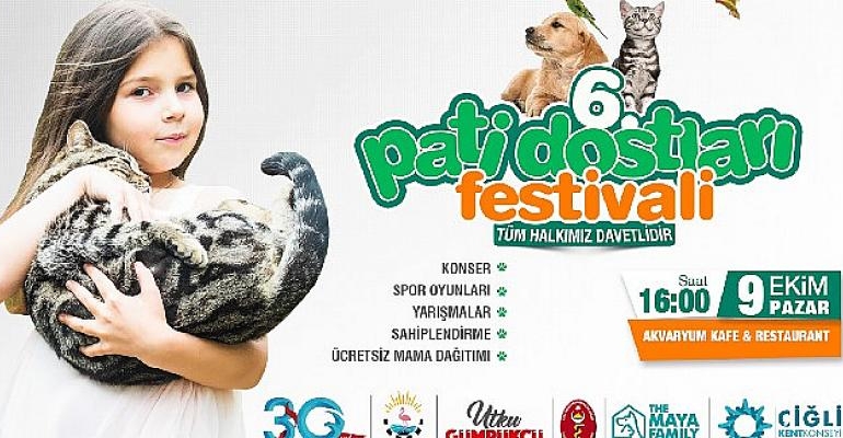 Çiğli Belediyesi 6. Pati Dostları Festivali’ne Hazır