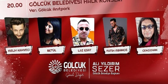 Cumhuriyetin İlanının 99.Yılı Gölcük’te Coşku İle Kutlanacak