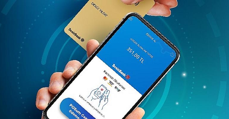 DenizBank’tan bir ilk Mevcut bankacılık uygulamasına POS özelliğini kazandırdı