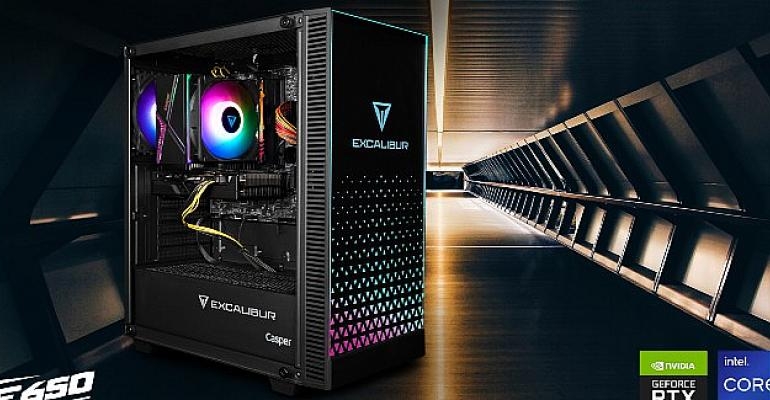 Gamer ve Profesyoneller İçin Tasarlanan Casper Excalibur E650 Satışa Çıktı