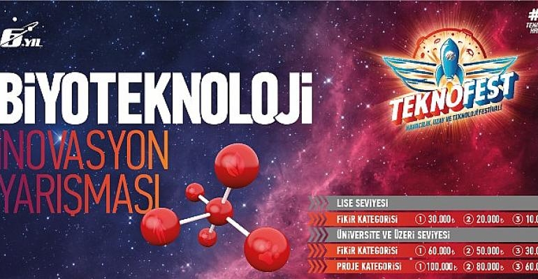 Genç Beyinler Biyoteknoloji İnovasyon Yarışması’nda Yarışacak