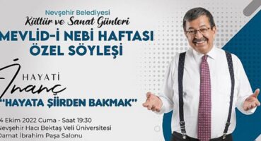 Hayati İnanç Nevşehir’de Gönüllere Dokunacak