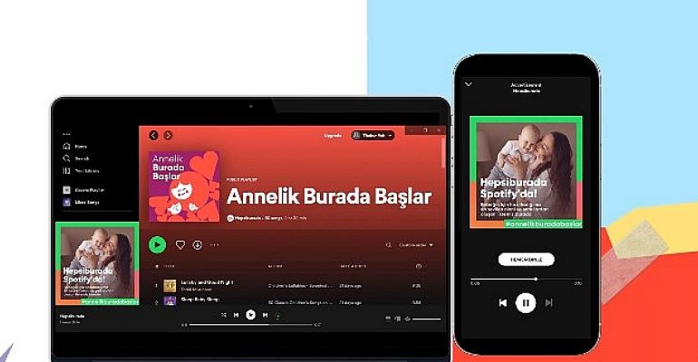 Hepsiburada’nın “Annelik Burada Başlar” Spotify Çalma Listesi “Ayın Kampanyası” Seçildi