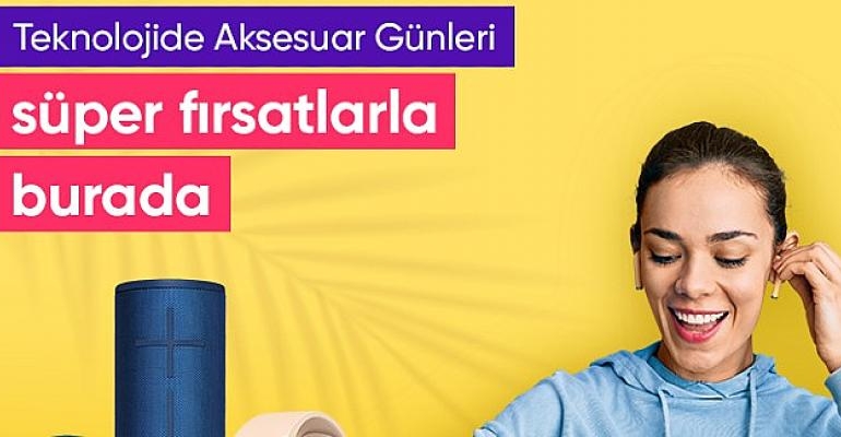 Hepsiburada’nın özel indirimler sunan “Teknolojide Aksesuar Günleri” için geri sayım başladı