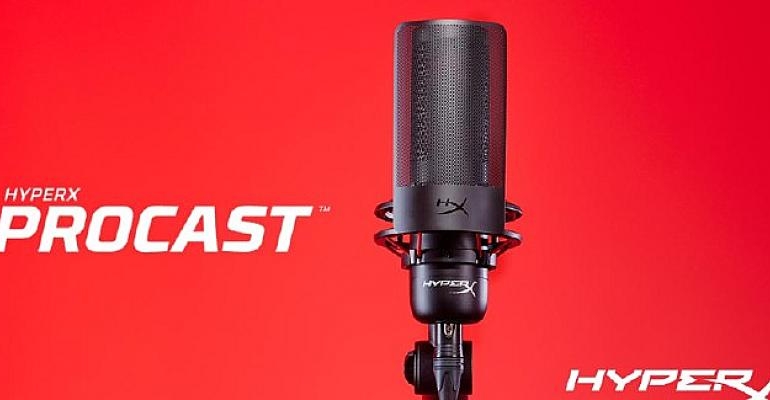 HyperX, ProCast XLR Mikrofonunu Duyurdu