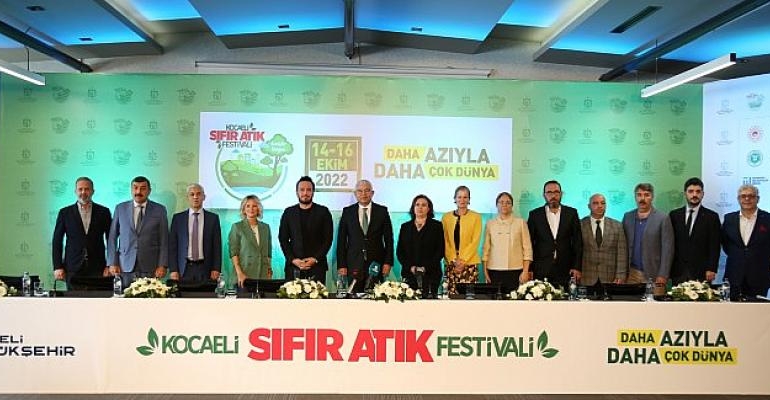 Kocaeli Büyükşehir’den Sıfır Atık Festivali; Daha azıyla daha çok dünya